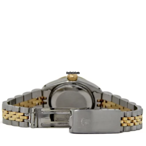 Durable Fake Rolex Oyster Perpetual Lady Date 6919 Automatic Movement 26mm Steel Case Womens Watch - Image 4