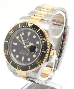 Pleasing Fake Rolex Sea-dweller 126603 Automatic Movement 43mm Gold/steel Case Watch