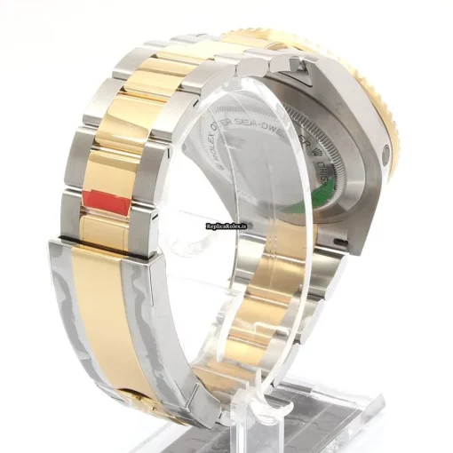 Pleasing Fake Rolex Sea-dweller 126603 Automatic Movement 43mm Gold/steel Case Watch - Image 4