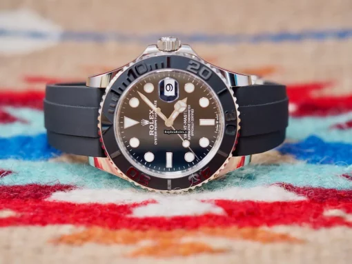 Beautiful Replica Rolex Yacht-master 42 226659 Caliber 3235 Automatic Movement 42mm White Gold Case Mens/unisex Watch - Image 10