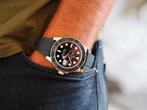 Beautiful Replica Rolex Yacht-master 42 226659 Caliber 3235 Automatic Movement 42mm White Gold Case Mens/unisex Watch - Image 12