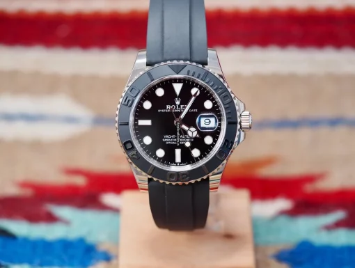 Beautiful Replica Rolex Yacht-master 42 226659 Caliber 3235 Automatic Movement 42mm White Gold Case Mens/unisex Watch - Image 2