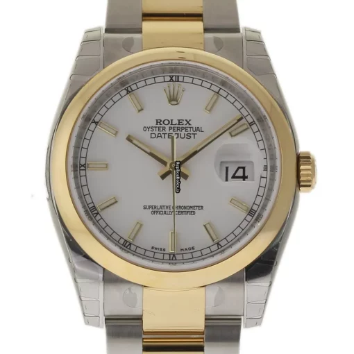 Fantastic Fake Rolex Datejust 116203 Caliber 3135 Automatic Movement 36mm Steel Case Mens/unisex Watch