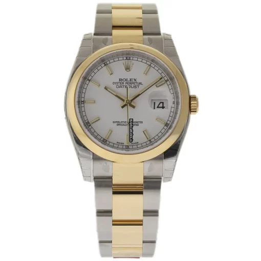 Fantastic Fake Rolex Datejust 116203 Caliber 3135 Automatic Movement 36mm Steel Case Mens/unisex Watch - Image 2