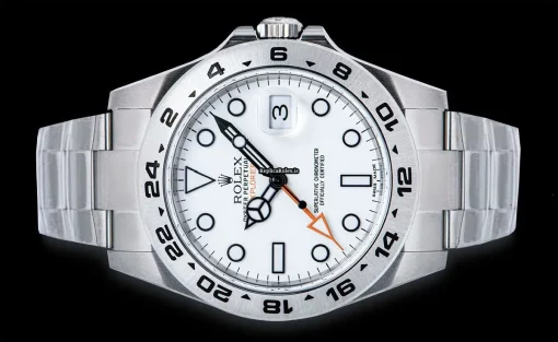 Distinctive Fake Rolex Explorer II 216570 Automatic Movement 42mm Steel Case Mens/unisex Watch - Image 8