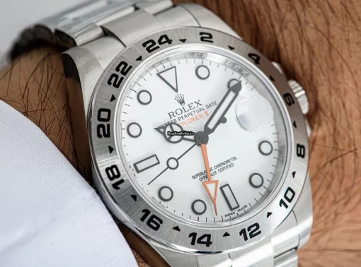 Distinctive Fake Rolex Explorer II 216570 Automatic Movement 42mm Steel Case Mens/unisex Watch - Image 9