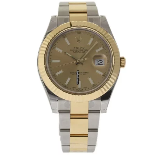 Cheap Replica Rolex Datejust II 116333 Caliber 3136 Automatic Movement 41mm Steel Case Mens/unisex Watch - Image 2
