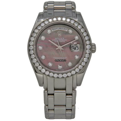 Excellent Replicas Rolex Day-date 40 18946 Caliber 3155 Automatic Movement 39mm Platinum Case Mens/unisex Watch - Image 2