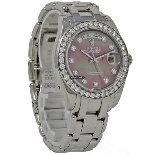 Excellent Replicas Rolex Day-date 40 18946 Caliber 3155 Automatic Movement 39mm Platinum Case Mens/unisex Watch - Image 5