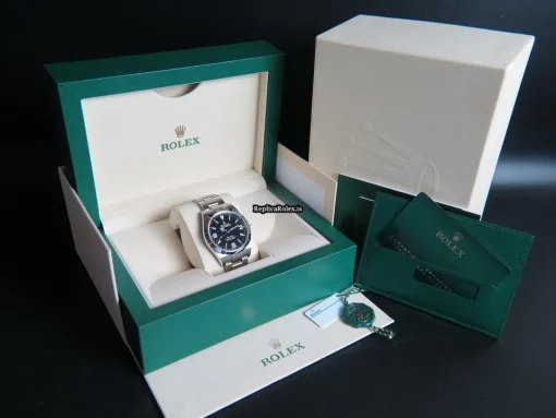 Inexpensive Fake Rolex Explorer 214270 Automatic Movement 39mm Steel Case Mens/unisex Watch - Image 4