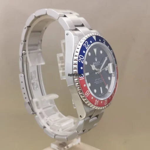Great Replica Rolex Gmt-master II 16710t Caliber 3185 Automatic Movement 40mm Steel Case Mens/unisex Watch - Image 3