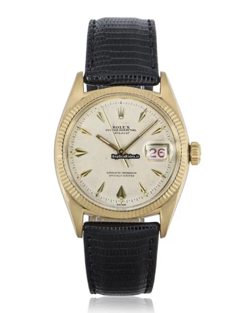 Fabulous Copies Rolex Datejust 6605 Automatic Movement 36mm Yellow Gold Case Mens/unisex Watch