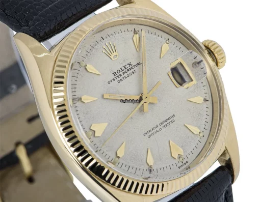Fabulous Copies Rolex Datejust 6605 Automatic Movement 36mm Yellow Gold Case Mens/unisex Watch - Image 4