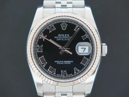 Cheap Replica Rolex Datejust 116234 Automatic Movement 36mm Steel Case Mens/unisex Watch - Image 2