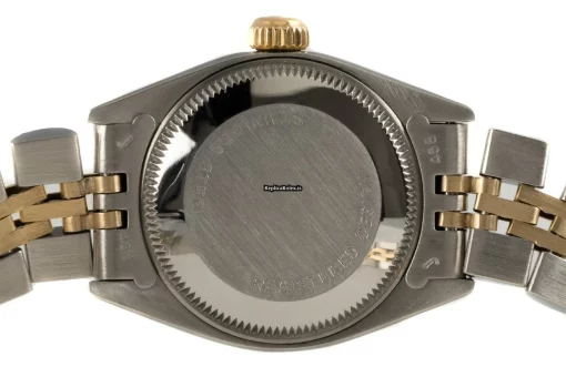 Remarkable Fake Rolex Lady-datejust 6917 Caliber 2030 Automatic Movement 26mm Gold/steel Case Womens Watch - Image 8