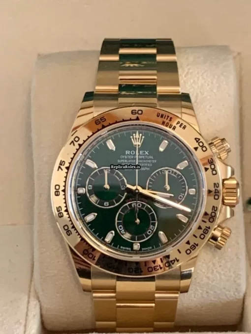 Fine Knockoff Rolex Daytona 116508 Caliber 4130 Automatic Movement 40mm Yellow Gold Case Mens/unisex Watch