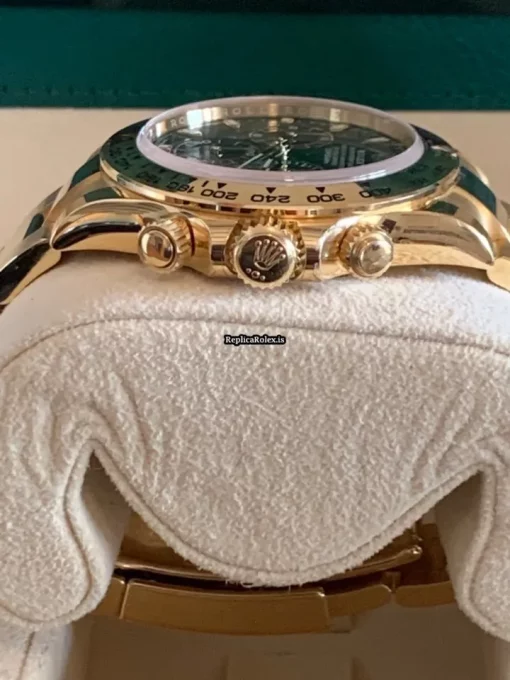 Fine Knockoff Rolex Daytona 116508 Caliber 4130 Automatic Movement 40mm Yellow Gold Case Mens/unisex Watch - Image 3