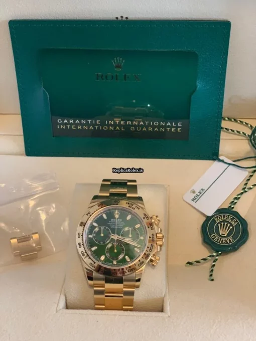Fine Knockoff Rolex Daytona 116508 Caliber 4130 Automatic Movement 40mm Yellow Gold Case Mens/unisex Watch - Image 4