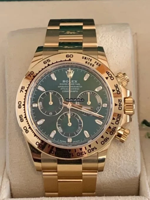 Fine Knockoff Rolex Daytona 116508 Caliber 4130 Automatic Movement 40mm Yellow Gold Case Mens/unisex Watch - Image 5