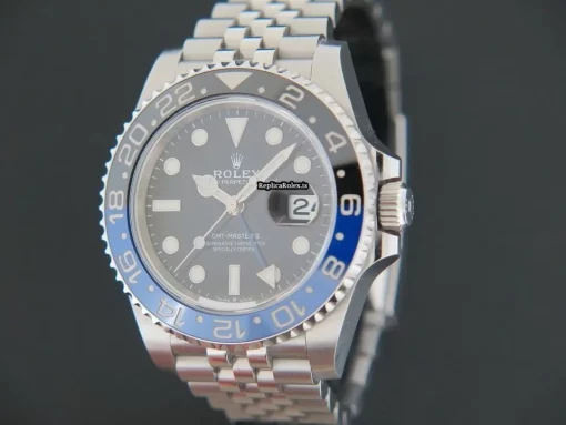 Luxury Replica Rolex Gmt-master II 126710blnr Automatic Movement 40mm Steel Case Mens/unisex Watch