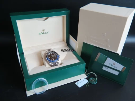 Luxury Replica Rolex Gmt-master II 126710blnr Automatic Movement 40mm Steel Case Mens/unisex Watch - Image 4