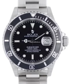 Defect Replica Rolex Submariner Date 16610 Automatic Movement 40mm Steel Case Watch