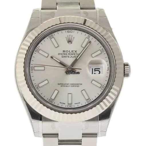 Discount Fake Rolex Datejust II 116334 Caliber 3136 Automatic Movement 41mm Steel Case Mens/unisex Watch