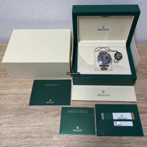 Swiss Replica Rolex Gmt-master II 116710blnr Caliber 3186 Automatic Movement 40mm Steel Case Mens/unisex Watch - Image 2