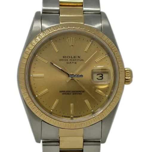 Attractive Replica Rolex Oyster Perpetual Date 15233 Automatic Movement 34mm Steel Case Womens Watch