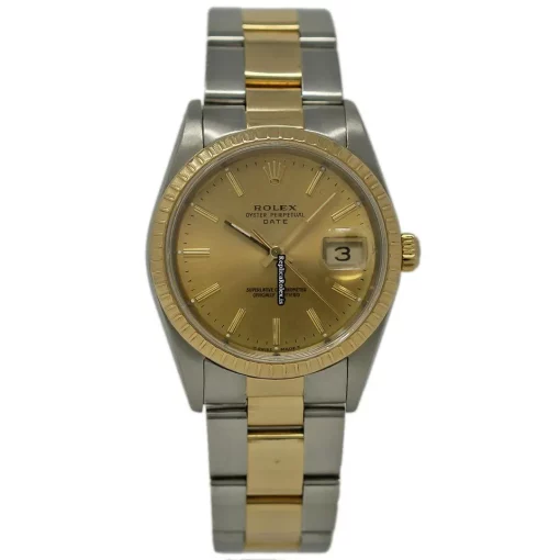Attractive Replica Rolex Oyster Perpetual Date 15233 Automatic Movement 34mm Steel Case Womens Watch - Image 2