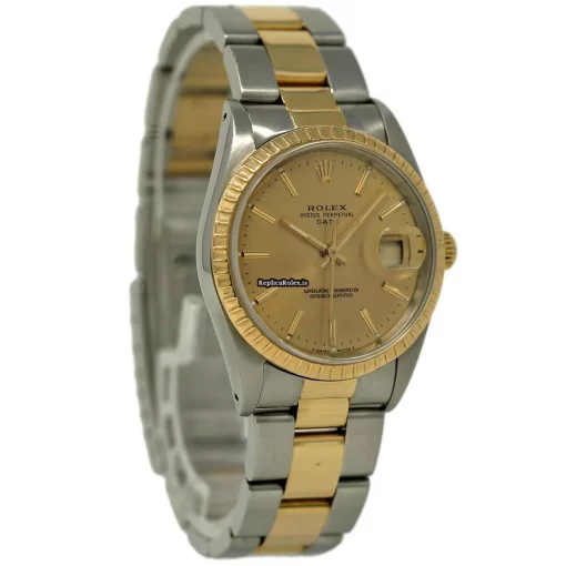 Attractive Replica Rolex Oyster Perpetual Date 15233 Automatic Movement 34mm Steel Case Womens Watch - Image 5