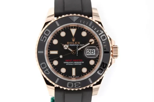 1:1 Replica Rolex Yacht-master 40 126655 Caliber 3235 Automatic Movement 40mm Rose Gold Case Mens/unisex Watch