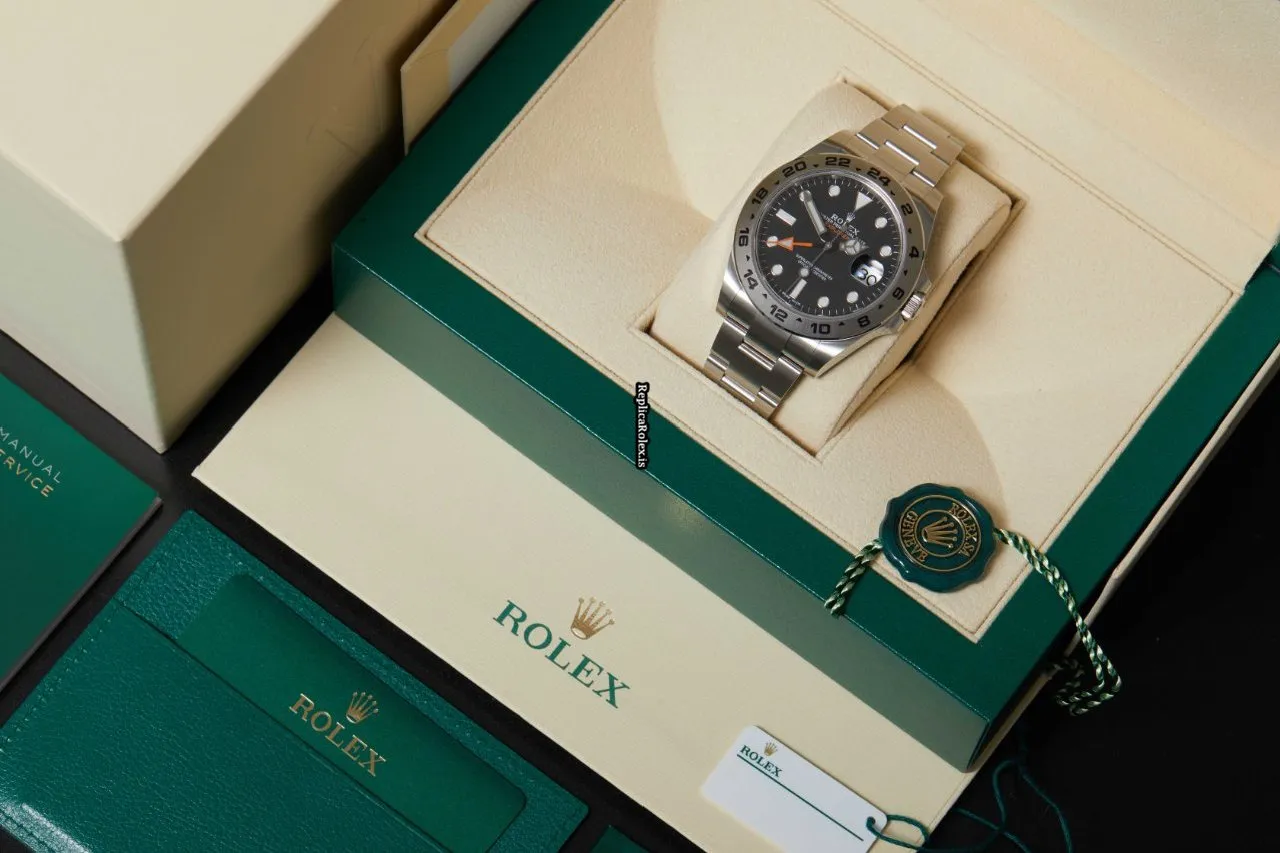 Great Fake Rolex Explorer II 216570 Caliber 3187 Automatic Movement 42mm Steel Case Mens/unisex Watch - Image 5