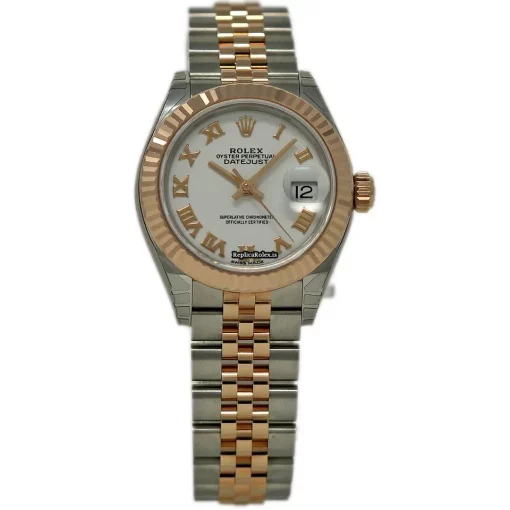 Pleasing Replica Rolex Lady-datejust 279171 Caliber 2236 Automatic Movement 28mm Steel Case Womens Watch - Image 2