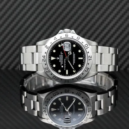 Fabulous Clone Rolex Explorer II 16570 Caliber 3185 Automatic Movement 40x47,2mm Steel Case Mens/unisex Watch