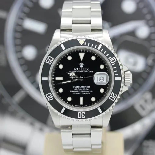 Epic Replica Rolex Submariner Date 16610 Caliber 3135 Automatic Movement 40mm Steel Case Mens/unisex Watch - Image 3