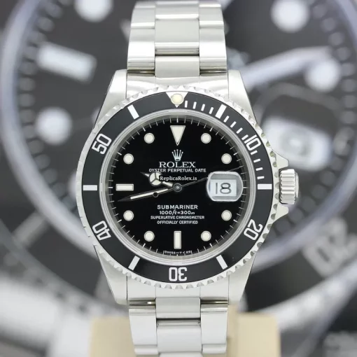 Epic Replica Rolex Submariner Date 16610 Caliber 3135 Automatic Movement 40mm Steel Case Mens/unisex Watch - Image 4