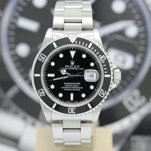 Epic Replica Rolex Submariner Date 16610 Caliber 3135 Automatic Movement 40mm Steel Case Mens/unisex Watch - Image 5