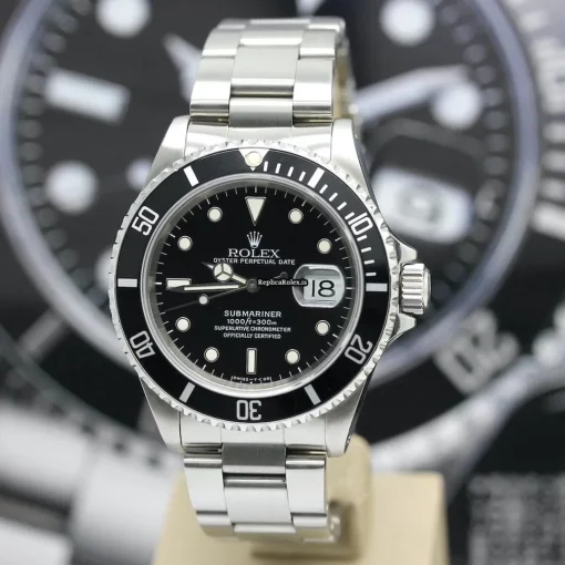 Epic Replica Rolex Submariner Date 16610 Caliber 3135 Automatic Movement 40mm Steel Case Mens/unisex Watch - Image 9