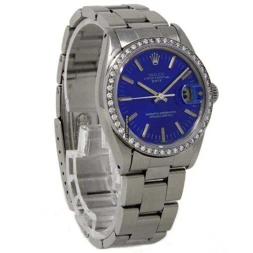 Stylish Replica Rolex Oyster Perpetual Date 1501 Automatic Movement 34mm Steel Case Womens Watch - Image 5