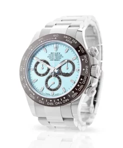 Design Fake Rolex Daytona 116506 Caliber 4130 Automatic Movement 40mm Platinum Case Mens/unisex Watch