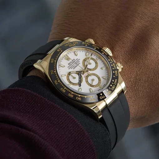 Special Imitation Rolex Daytona 116518ln Automatic Movement 40mm Yellow Gold Case Mens/unisex Watch - Image 8