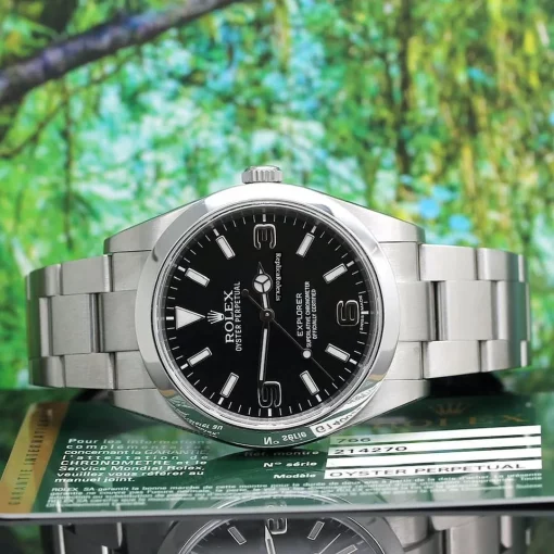 Good Imitation Rolex Explorer 214270 Caliber 3132 Automatic Movement 39x47,4mm Steel Case Mens/unisex Watch