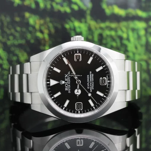 Good Imitation Rolex Explorer 214270 Caliber 3132 Automatic Movement 39x47,4mm Steel Case Mens/unisex Watch - Image 3