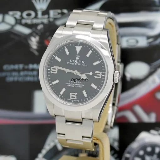 Good Imitation Rolex Explorer 214270 Caliber 3132 Automatic Movement 39x47,4mm Steel Case Mens/unisex Watch - Image 6