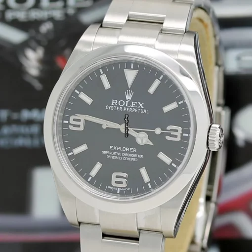 Good Imitation Rolex Explorer 214270 Caliber 3132 Automatic Movement 39x47,4mm Steel Case Mens/unisex Watch - Image 7