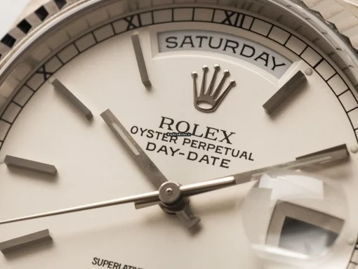 Ideal Replica Rolex Day-date 36 18239 Cosc Automatic Movement 36mm White Gold Case Mens/unisex Watch