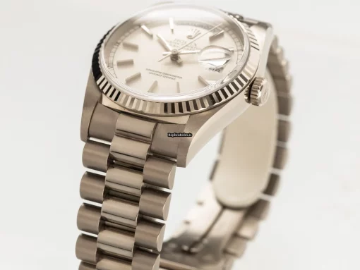 Ideal Replica Rolex Day-date 36 18239 Cosc Automatic Movement 36mm White Gold Case Mens/unisex Watch - Image 3