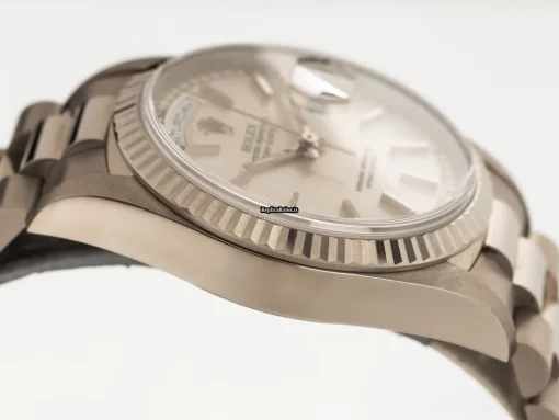 Ideal Replica Rolex Day-date 36 18239 Cosc Automatic Movement 36mm White Gold Case Mens/unisex Watch - Image 4