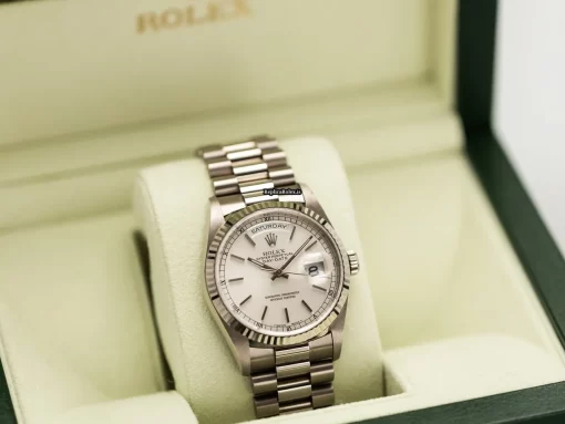 Ideal Replica Rolex Day-date 36 18239 Cosc Automatic Movement 36mm White Gold Case Mens/unisex Watch - Image 8